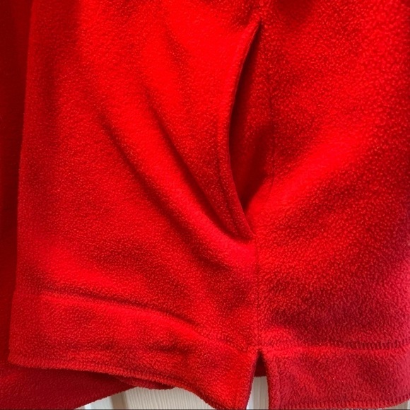 CATALINA sportswear 1/4 zip long sleeve fleece jacket winter holiday snowflake - Picture 8 of 10